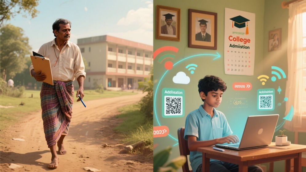 শিক্ষাজীবন: বাবা-ছেলের দুই সময়ের গল্প