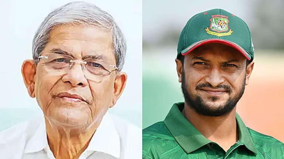 বিএনপি ক্ষমতায় গেলে সাকিব দলে ফিরবেন? উত্তরে কি বললেন মির্জা ফখরুল